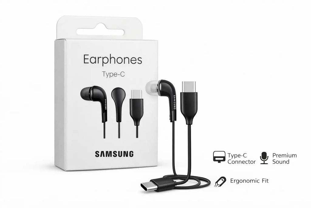Samsung Type-C Earphones – Premium Sound, Ergonomic Fit, In-Ear Wired Samsung