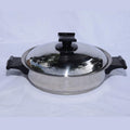KitchenKraft Saucepan Stainless Steel 2L Heat Resistant Handle Glitchgear