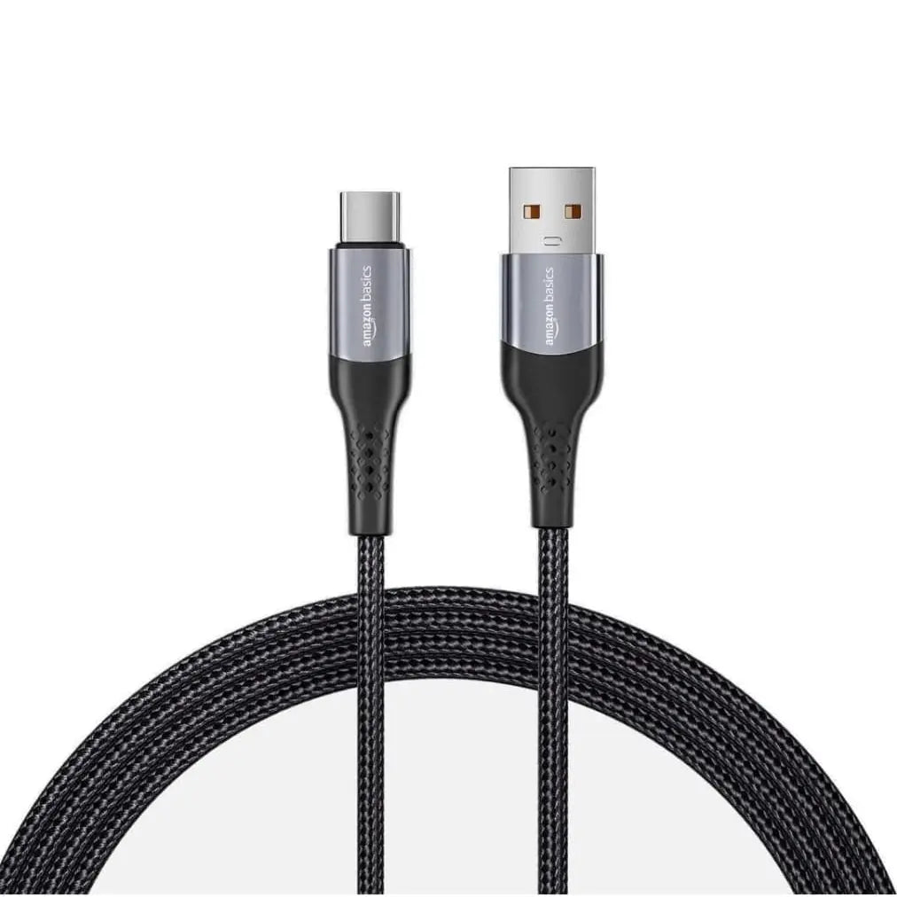 Amazon Basics USB-A to USB-C Braided Cable Glitchgear