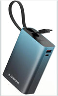 Ambrane 20,000 mAh Power Bank with Built-in USB-C Cable Ambrane